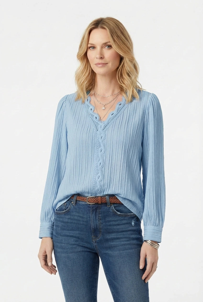 Elena V-Neck Blouse